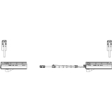 MACO PAS Grundkarton Laufwagen, links, 160 kg (466777)