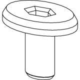 MACO Schmutzabdeckung Falz-/Ecklagerbnder AS/PVC, DT ohne V, RAL 9022 (43701)