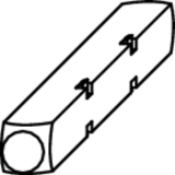 MACO Vierkantstift f�r Zwischengetriebe 7 x 30 mm (93228)