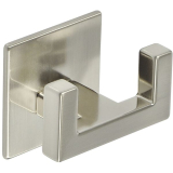 Mantelhaken Amset selbstklebend B 60 mm, H 50 mm, ZN vernickelt feingeschliffen