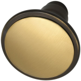 MARCHESI Knopfdrckerlochteil,  55 mm, Messing patiniert