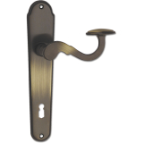 MARCHESI Drckergt. POSTHORN - auf LS BB90, TS38 - 45, Mess. patiniert