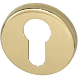 MARCHESI Schlsselrosette BB,  50 mm, Messing poliert, verdeckt