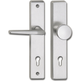 MARCHESI SH-Wechselgt. RIVA Knopf rund, TS37-49/64-73, oK, silber elox.