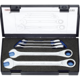GEDORE Maulschlssel-Satz mit Ringratsche 7R 8-19 mm 5-teilig