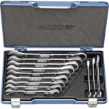 GEDORE Maulschlssel-Satz mit Ringratsche 7R 8-19 mm 12-teilig