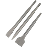 DEWALT SDS-Plus Meiel-Set mit 2 Flachmeiel, 1 Spitzmeiel