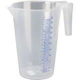 PRESSOL Messbecher transparent Polypropylen Inhalt 2,0 Liter