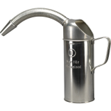 PRESSOL Messbecher Wei�blech inklusive Flexauslauf Inhalt 2 Liter