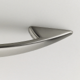 Griff Kar LA 128 mm, Breite 179 mm, ZN Edelstahl Effekt