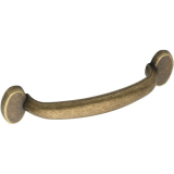 Griff Omaha LA 96 mm, Breite 130 mm, ZN altmessing br�niert