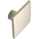 Knopf Lugus Breite 50 mm, Tiefe 25 mm, ZN Edelstahl Effekt