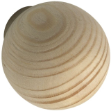 Knopf Olwen � 30 mm, Tiefe 34 mm, Fichte roh