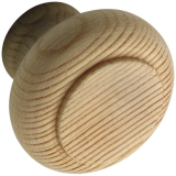 Knopf Hylas � 32 mm, Tiefe 25 mm, Fichte roh