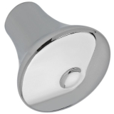 Knopf Kapys � 24 mm, Tiefe 24 mm, ZN verchromt poliert