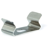 Montageclip zu Aluminiumprofil XT02, Edelstahl