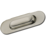 Muschelgriff Zalya Breite 151 mm, Einlassma� 102 x 25 mm, ZN verchromt poliert