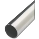 Rost- und S�urebest�ndiges Nirosta Dekorrohr � 20 mm, Edelstahl geschliffen Korn