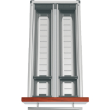 BLUM ORGA-LINE Besteckeinsatz Set ZSI.XXXBI1N, Nennlnge 550 mm