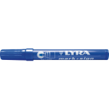 LYRA Permanent-Marker 112 Strichbreite 1-4 mm blau runde Spitze