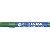 LYRA Permanent-Marker 112 Strichbreite 1-4 mm gr�n runde Spitze