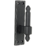 Plattenkegel, Kegeldorn  16 mm, Schmiedeeisen verzinkt geschwrzt