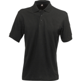 ACODE Polo-Shirt Basecamp Uni schwarz Gr.52/54 (L) 100% Baumwolle