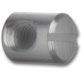 Quergewindebolzen, 15,8, L 12, Abstand 5, fr Verbindungsschraube M6, FE blank