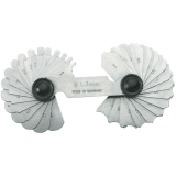 Radienschablone 1-7 mm 17 Blatt zum Messen von Innen- und Au�enradien