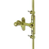 Fensterreiberstange FRV 1, 2000 mm, Messing poliert