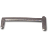 Reibertr�ger 56 x 4 mm, verst�rkt, Stahl blank