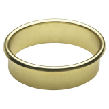 Kabeldurchgang rund, Einbau � 80 mm, Messing poliert