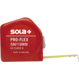 SOLA Rollbandma� Pro-Flex 3 m EG-Pr�fzeichen Genauigkeit II