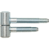 Einbohrband 2-tlg. 16 mm, Stahl verzinkt