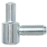 Einbohrband-Unterteil m. Zylinderkopf, � 16 mm, Stahl verzinkt