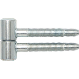 Einbohrband fr Futtertren, 16 mm, Stahl verzinkt