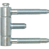 Stahlzargenband 3-tlg. f. geflzte Holztren, Band 18 x 61 mm, Stahl verzinkt