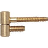 Stahlzargenband 2-tlg. f. gef�lzte Holzt�ren, Band 16 x 41 mm, Stahl vermessingt