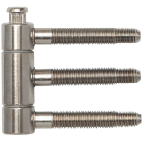 SECOTEC Steckband dreiteilig Holz 18 mm vernickelt SB-1