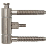 Steckband INCANTO 3-tlg. m. Zylinderkopf, � 18 mm, Stahl vernickelt