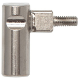 Trband Rahmenteil INCANTO 3-tlg. gekrpft,links,Bandh. 38,5 mm,Stahl vernickelt