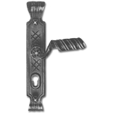 SCHSSWENDER SH-Wechselgt. ALPINA - Knopf gekr., TS-80, Re, verz. schwarz lack.