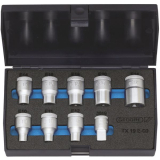 GEDORE Steckschlssel-Satz TX19E-09 1/2\"vierkant Auentorx 9-teilig