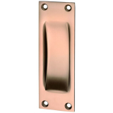 Schiebet�rmuschel 40 x 120 mm, Aluminium bronze eloxiert