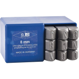 Schlagziffern-Satz Gravurem-Sonderklasse 4 mm