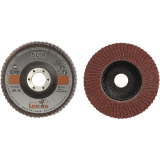 LUKAS Schleiflamellenteller SLTR Normalkorund  115 mm Korn 120