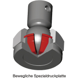 BESSEY Schlosserzwinge schwer SGM Spannweite 500 mm Ausladung 140 mm