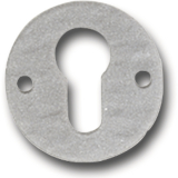 SCHSSWENDER Zylinderrosette PZ,Parma,  56 mm, Hhe 3 mm, verzinkt geschwrzt