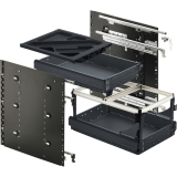 HETTICH SYSTEMA TOP 2000 Schnellmontage-Set Sil Sys,Voll-/�berauszug, ET730,schw