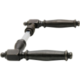 SCHRGHOFER Drckerpaar NOTTINGHAM, Ansatz 15 mm, Stahl geschw. gewachst